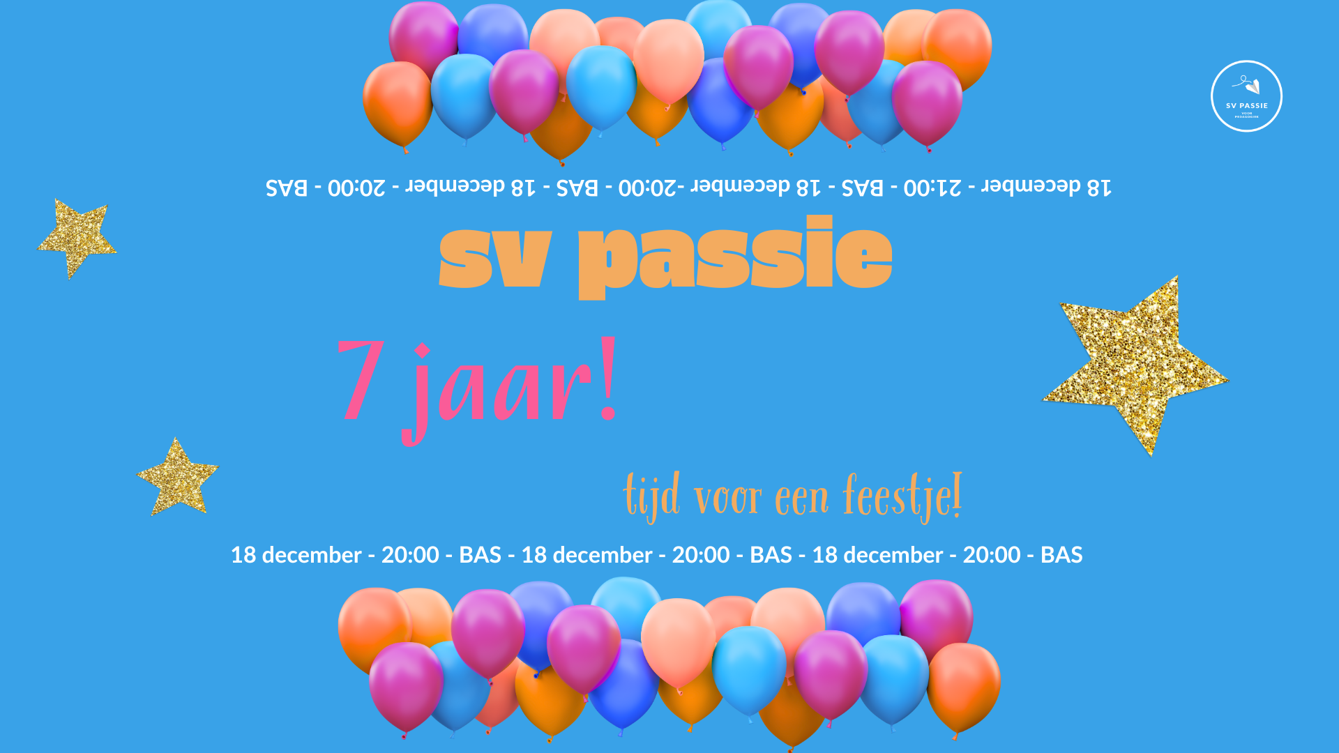 Zevende verjaardag Passie