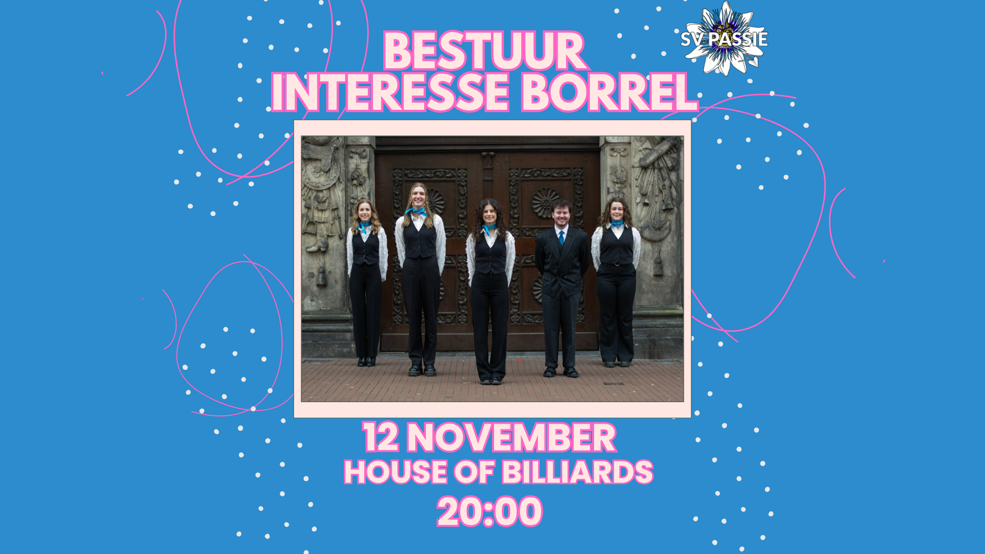Bestuur interesse borrel