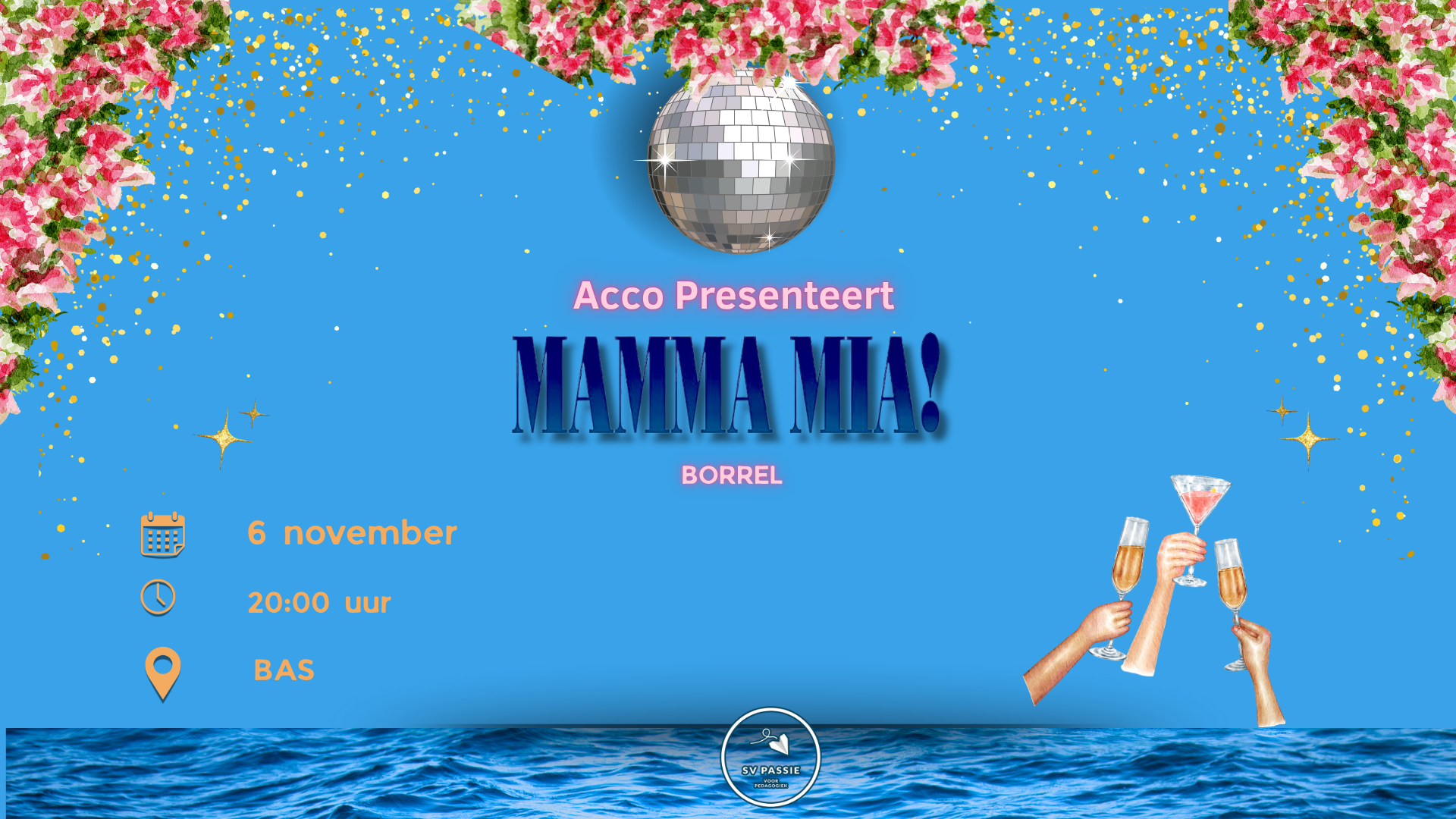 Mamma mia borrel